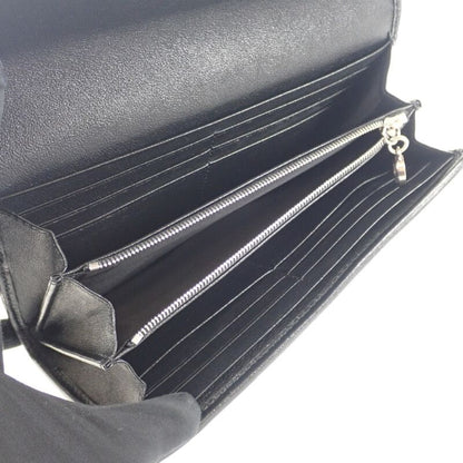 Gucci Blondi Continental Wallet 760302_aacp7_1000 Long Leather Black Ladies