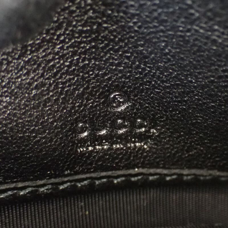 Gucci Blondi Continental Wallet 760302_aacp7_1000 Long Leather Black Ladies