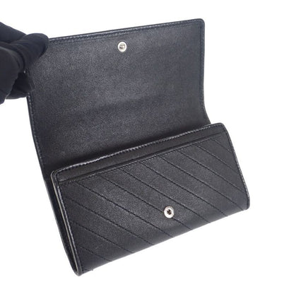 Gucci Blondi Continental Wallet 760302_aacp7_1000 Long Leather Black Ladies