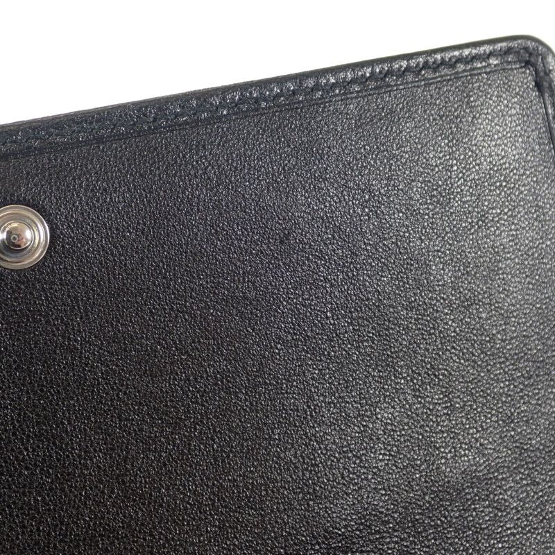 Gucci Blondi Continental Wallet 760302_aacp7_1000 Long Leather Black Ladies