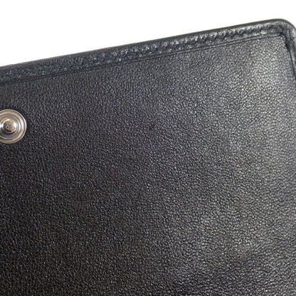 Gucci Blondi Continental Wallet 760302_aacp7_1000 Long Leather Black Ladies