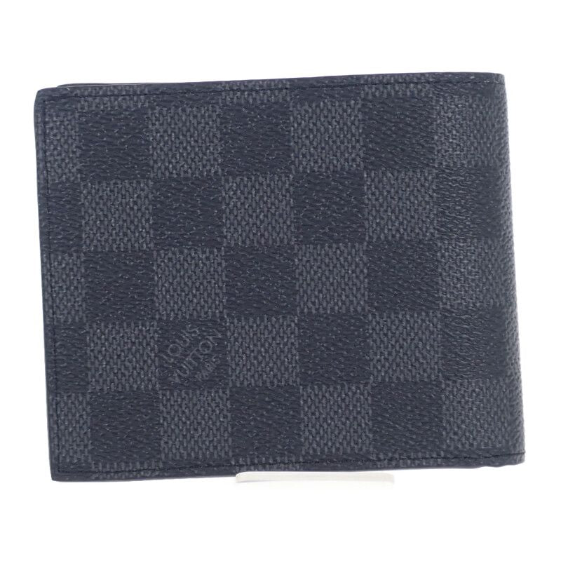 Louis Vuitton Portefeuille Amerigo NM N60053 Damier Graphite Bifold Wallet