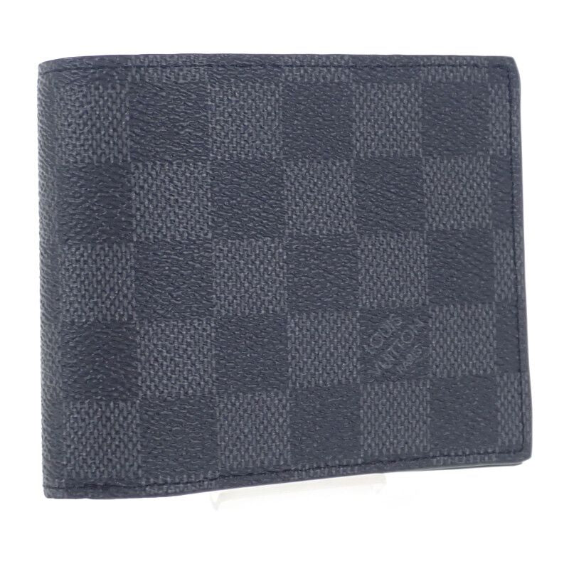 Louis Vuitton Portefeuille Amerigo NM N60053 Damier Graphite Bifold Wallet
