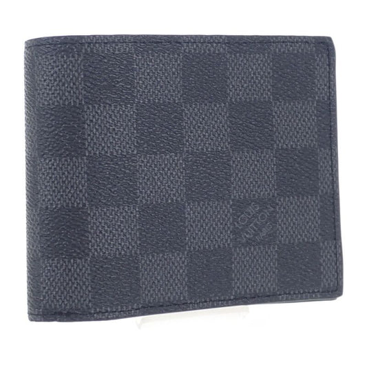 Louis Vuitton Portefeuille Amerigo NM N60053 Damier Graphite Bifold Wallet