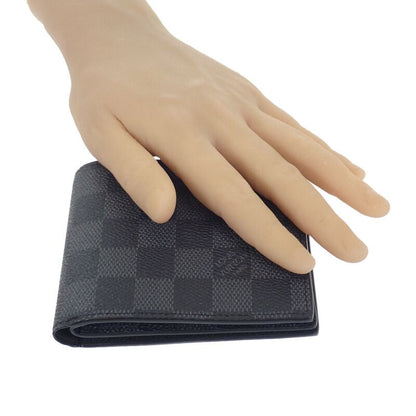 Louis Vuitton Portefeuille Amerigo NM N60053 Damier Graphite Bifold Wallet