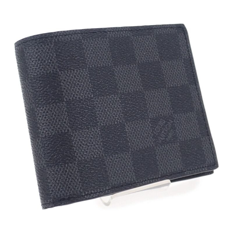 Louis Vuitton Portefeuille Amerigo NM N60053 Damier Graphite Bifold Wallet