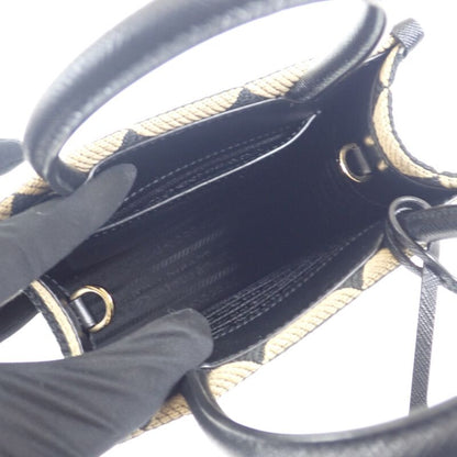 Prada Symbol Embroidered Mini Bag 1ba3552fklf0y30 2WAY Bag Shoulder Bag