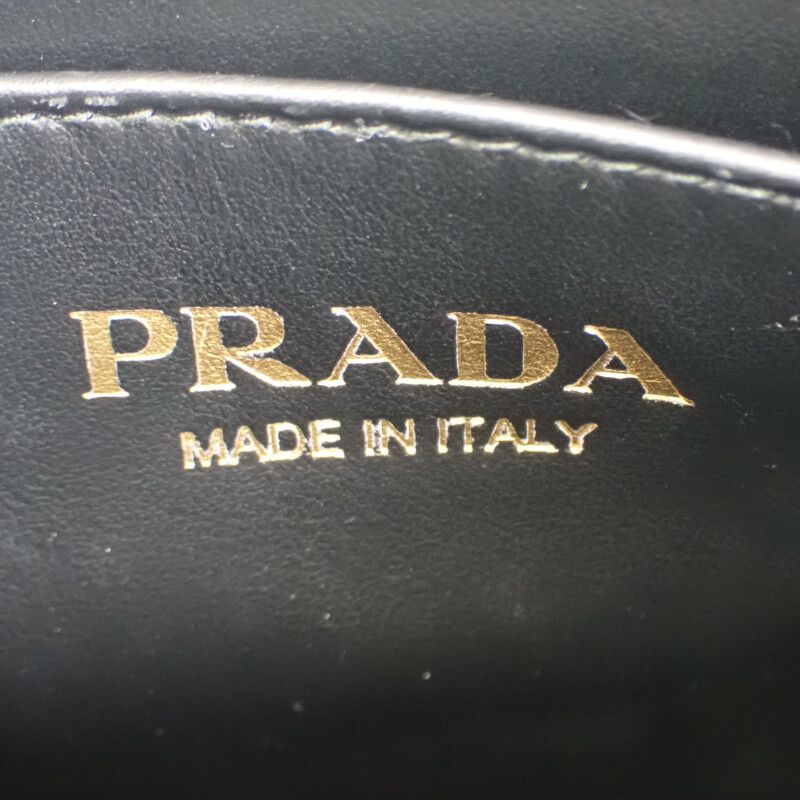 Prada Symbol Embroidered Mini Bag 1ba3552fklf0y30 2WAY Bag Shoulder Bag