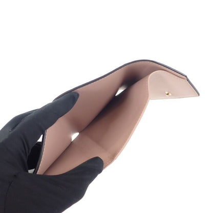 Tiffany & Co Tiffany & Co T Wallet 71935299 Trifold Wallet Leather Black Pink