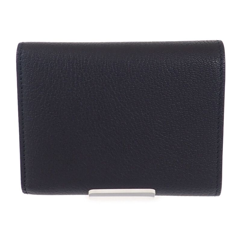 Tiffany & Co Tiffany & Co T Wallet 71935299 Trifold Wallet Leather Black Pink