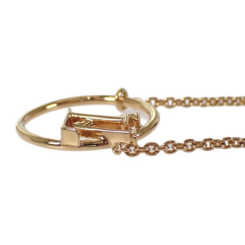 Louis Vuitton LV Eclipse M00762 Necklace Metal Gold Ladies [grade A