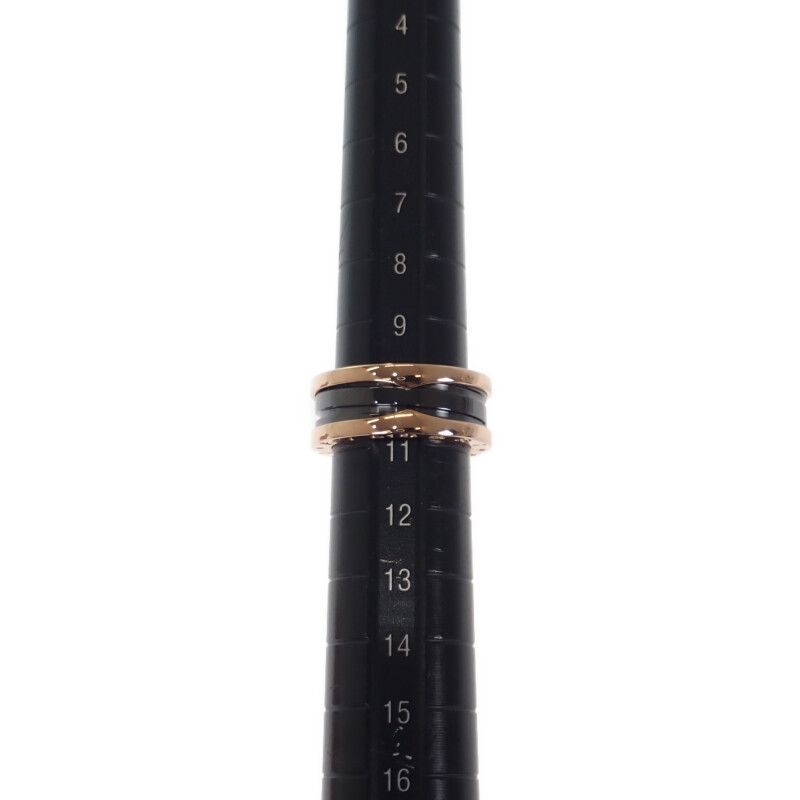 Bulgari Bvlgari Bee Zero One 3 Band 347045 Ring 10.5 Size 51 18K Pink Gold Pink