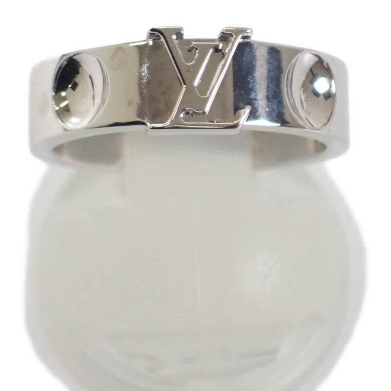 Louis Vuitton Empreinte LV No 11 Q9k97e Ring 18K White Gold White Gold 51