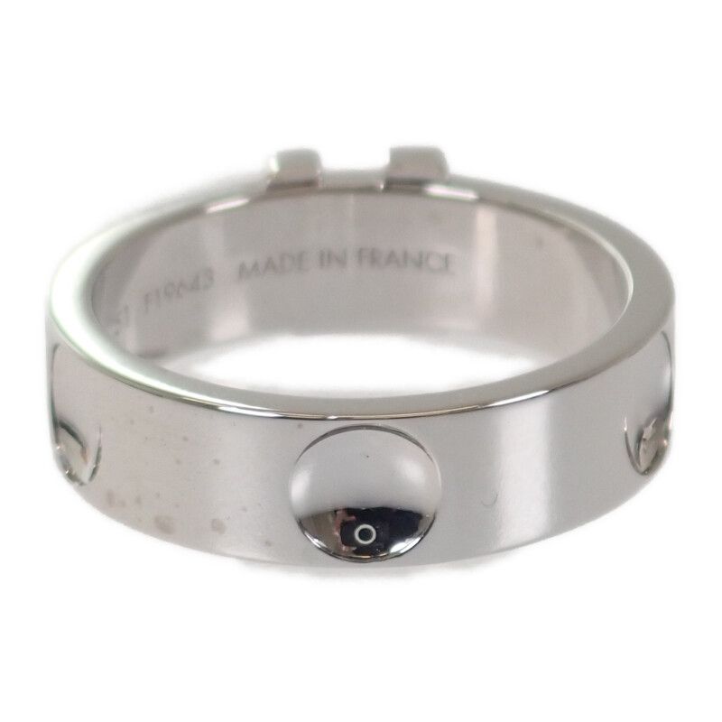 Louis Vuitton Empreinte LV No 11 Q9k97e Ring 18K White Gold White Gold 51