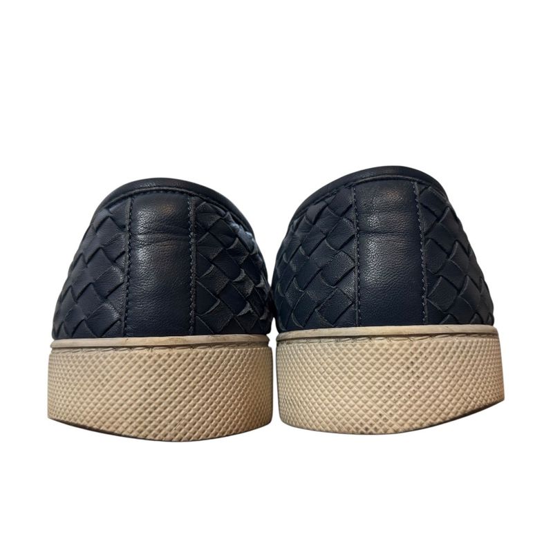 Good Bottega Veneta Intrecciato Leather Low Cut Sneakers 41 26cm (10.24in)