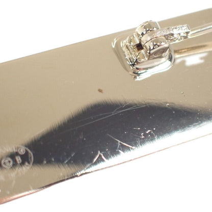 Chanel Logo Plate B21B Engraved Brooch Metal Gold Ladies Men's [grade A