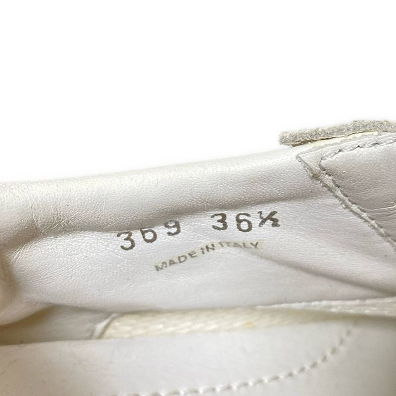 Prada Sneakers 361/2 Women - White X Grey Beige X Red Insole Removable Leather