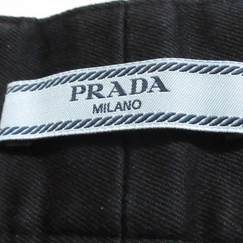 Good Prada Bush Pants Size 38 Black Women's Used