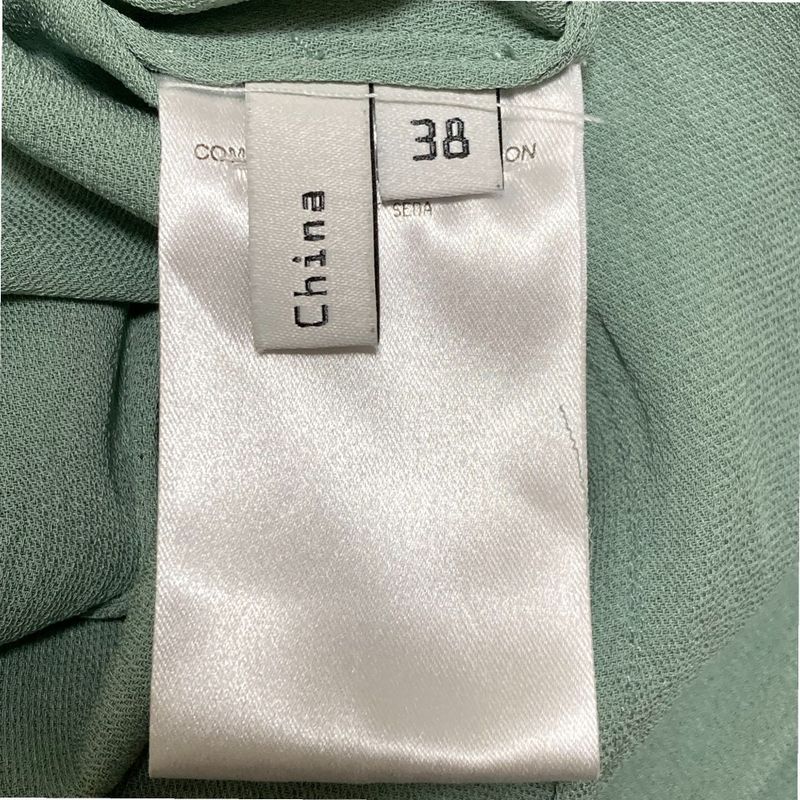 Good Quality Balenciaga 100% Silk Front Pleats Belted Mini Dress Short Sleeves