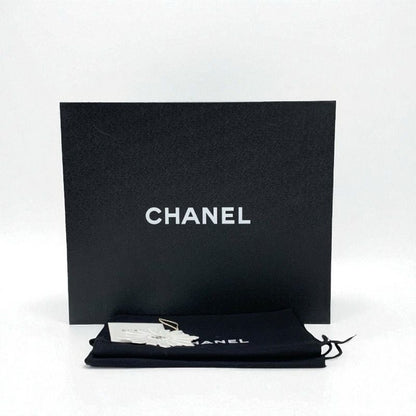 Chanel Sneakers Shoes Fabric Black Blue Black Here Mark Metallic