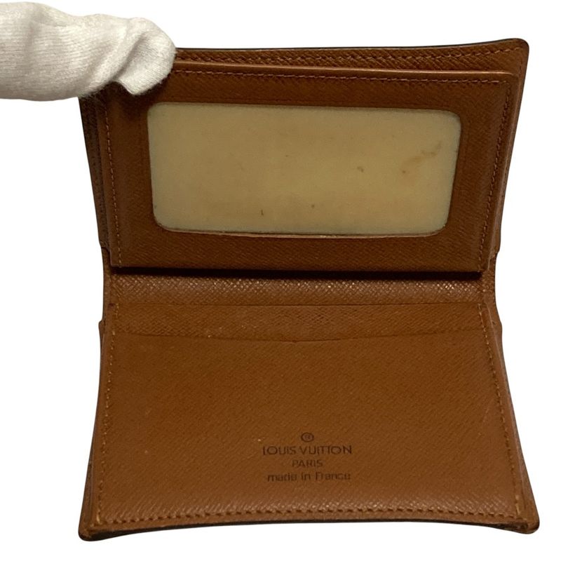 Louis Vuitton Monogram Japon Sangapur Card Case Pass Case Business Card Holder