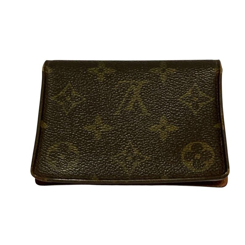 Louis Vuitton Monogram Japon Sangapur Card Case Pass Case Business Card Holder