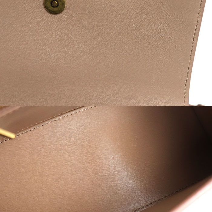 Balenciaga Hourglass Small Shape Push 2way Shoulder Bag Pink Beige 593546