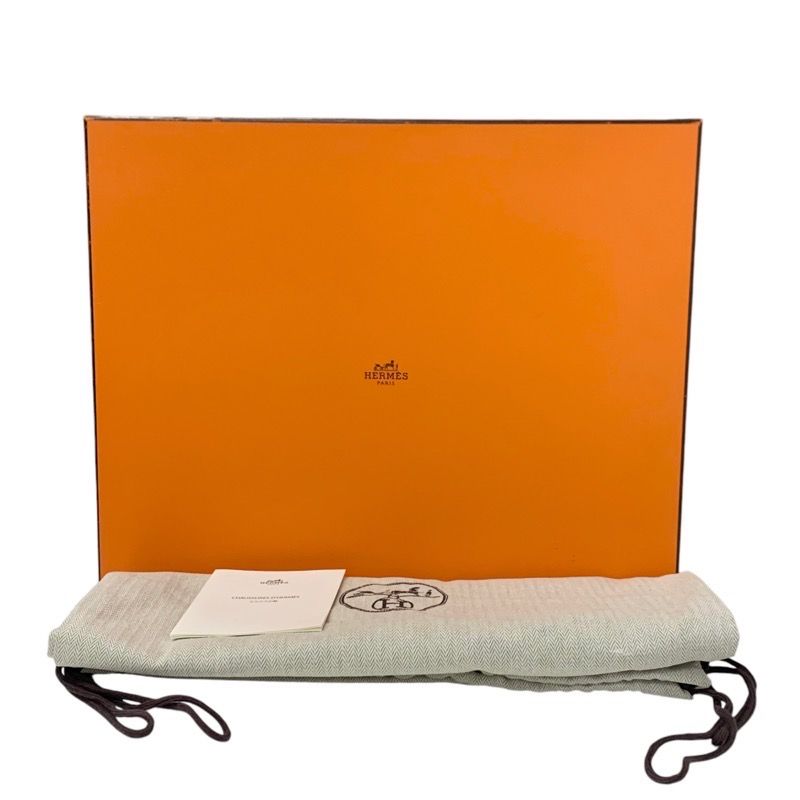 Hermes Hallow Boots Short Boots Shoes Leather Ivory Side Gore