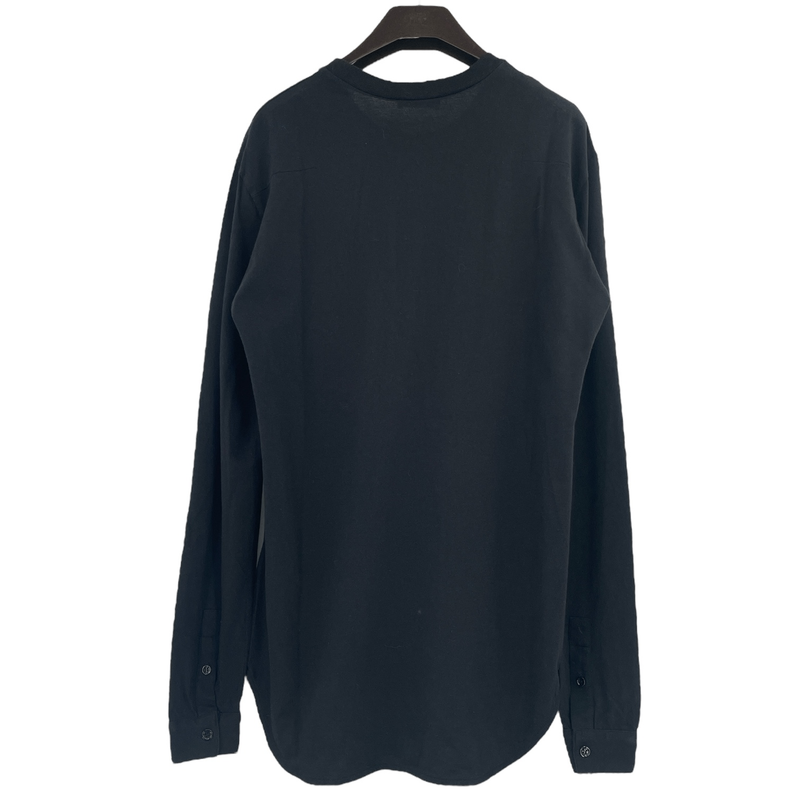 Dior Homme Dior Homme Men's Long Sleeve T-Shirt with Pockets Black