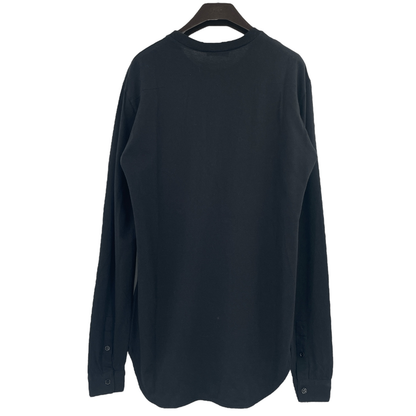 Dior Homme Dior Homme Men's Long Sleeve T-Shirt with Pockets Black