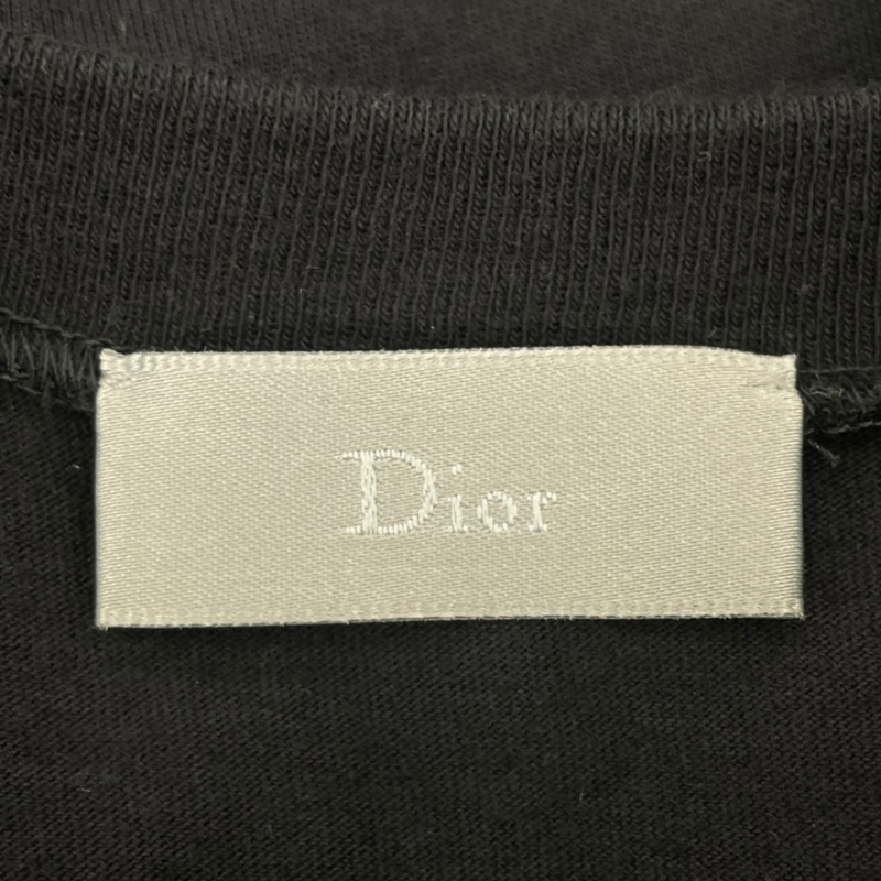 Dior Homme Dior Homme Men's Long Sleeve T-Shirt with Pockets Black