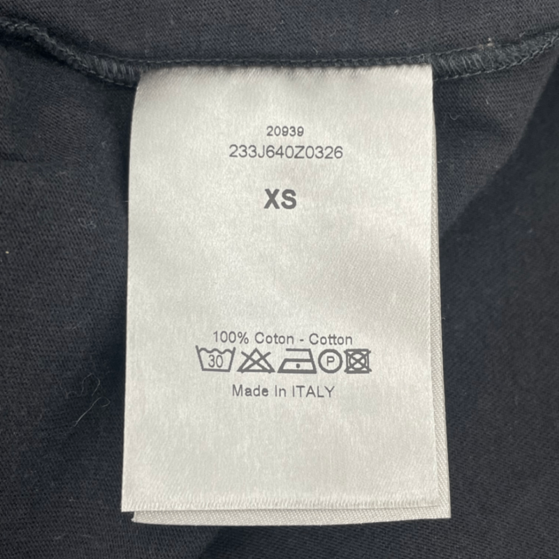 Dior Homme Dior Homme Men's Long Sleeve T-Shirt with Pockets Black