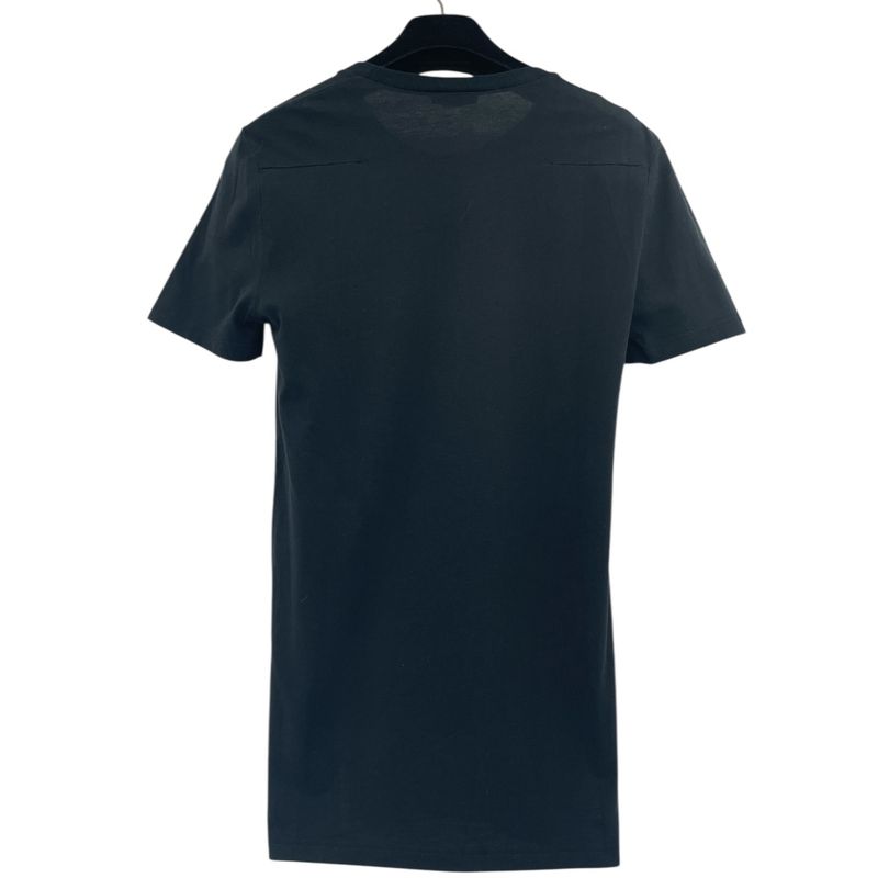 Dior Homme Dior Homme Men's Short Sleeve T-Shirt Bee Embroidery Crew Neck Black