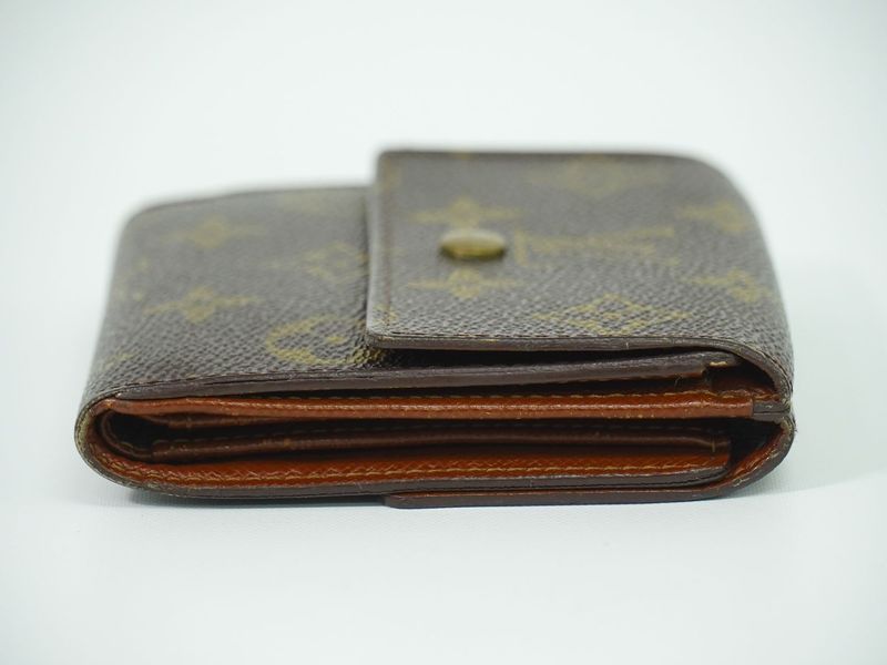 Authentic Louis Vuitton LV Porte Monebier Carte Cles Di Monogram Fold Wallet