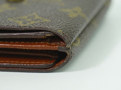 Authentic Louis Vuitton LV Porte Monebier Carte Cles Di Monogram Fold Wallet