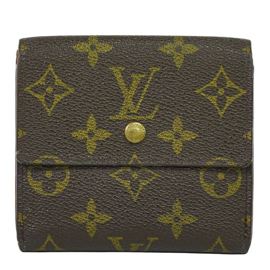 Authentic Louis Vuitton LV Porte Monebier Carte Cles Di Monogram Fold Wallet