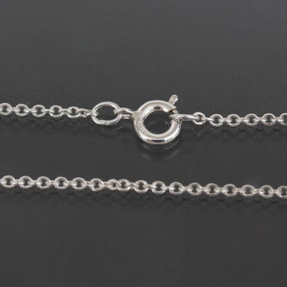 Tiffany & Co Combi Triple Ribbon Necklace Silver 18K A0337