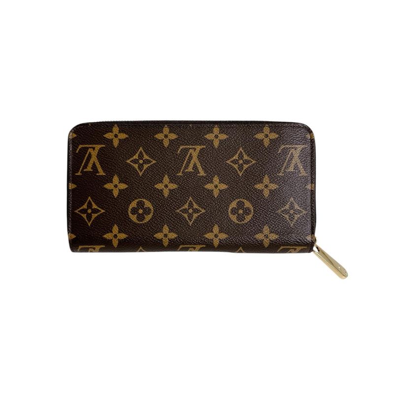 Louis Vuitton M42616 Monogram Zipper Long Wallet Zippy Wallet Long Wallet Louis