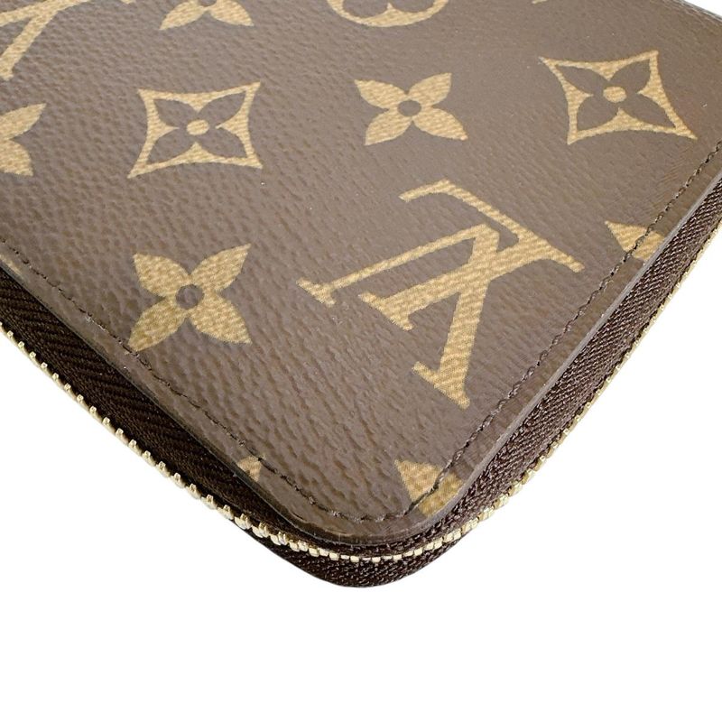 Louis Vuitton M42616 Monogram Zipper Long Wallet Zippy Wallet Long Wallet Louis
