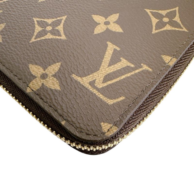 Louis Vuitton M42616 Monogram Zipper Long Wallet Zippy Wallet Long Wallet Louis