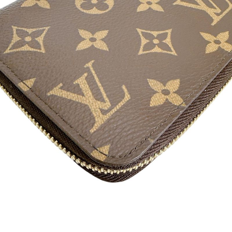 Louis Vuitton M42616 Monogram Zipper Long Wallet Zippy Wallet Long Wallet Louis