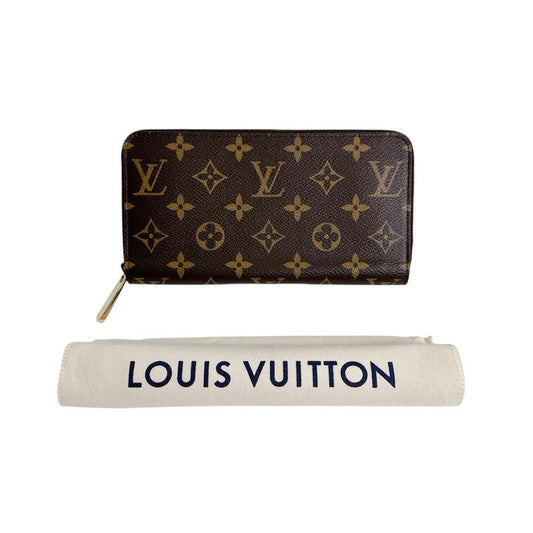 Louis Vuitton M41894 Monogram Zipper Long Wallet Zippy Wallet Long Wallet Louis