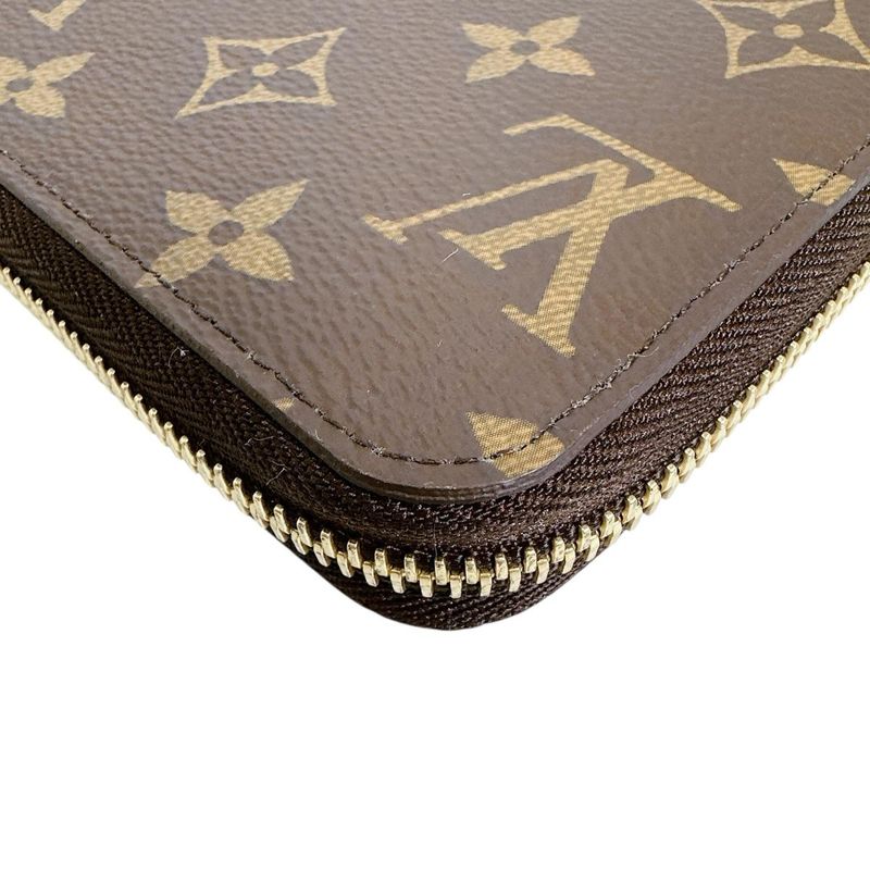 Louis Vuitton M41894 Monogram Zipper Long Wallet Zippy Wallet Long Wallet Louis