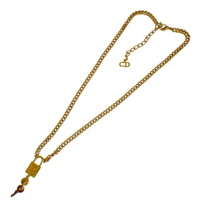 Dior Padlock Necklace