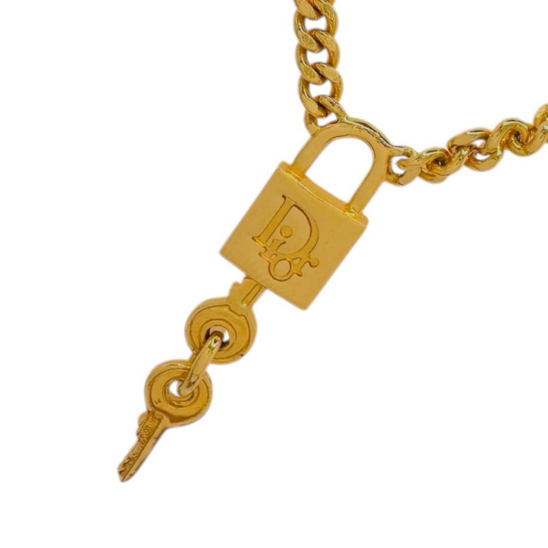 Dior Padlock Necklace
