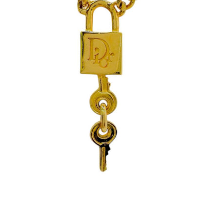 Dior Padlock Necklace