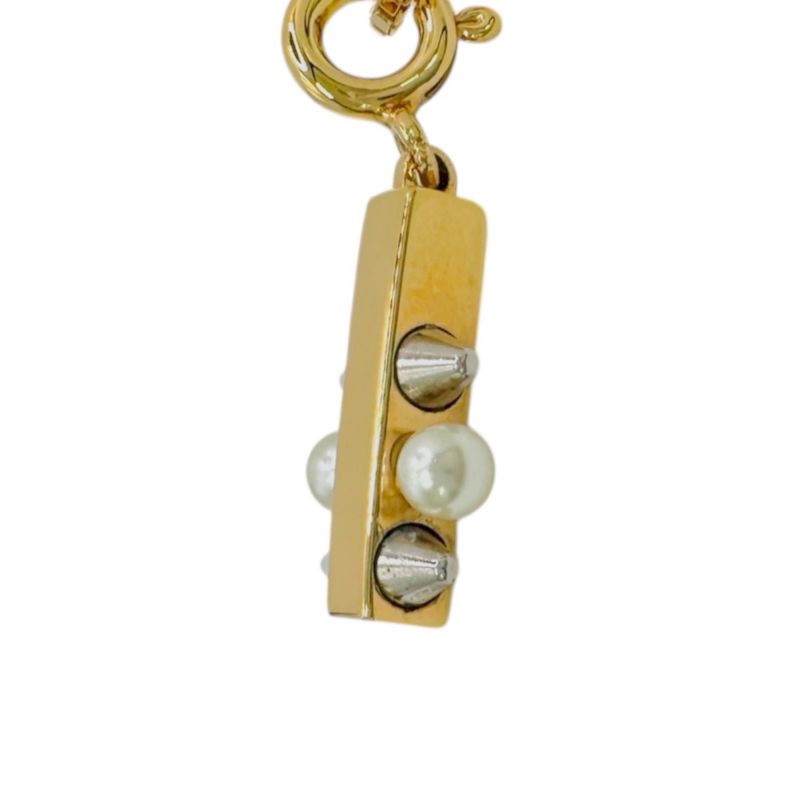 Fendi Studded Initial I Necklace