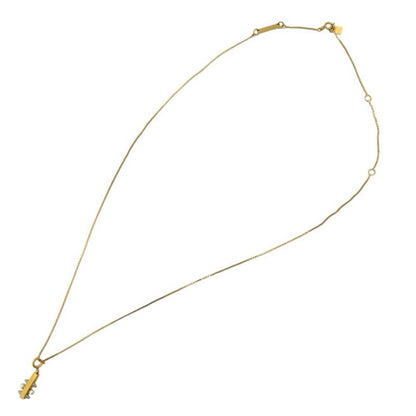 Fendi Studded Initial I Necklace