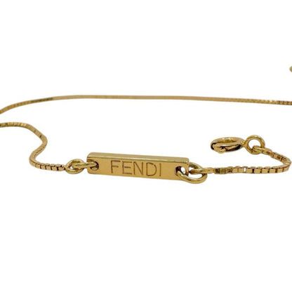 Fendi Studded Initial I Necklace