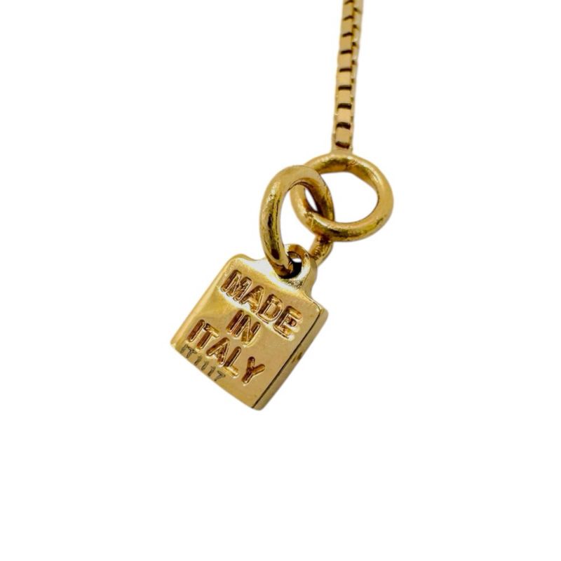 Fendi Studded Initial I Necklace
